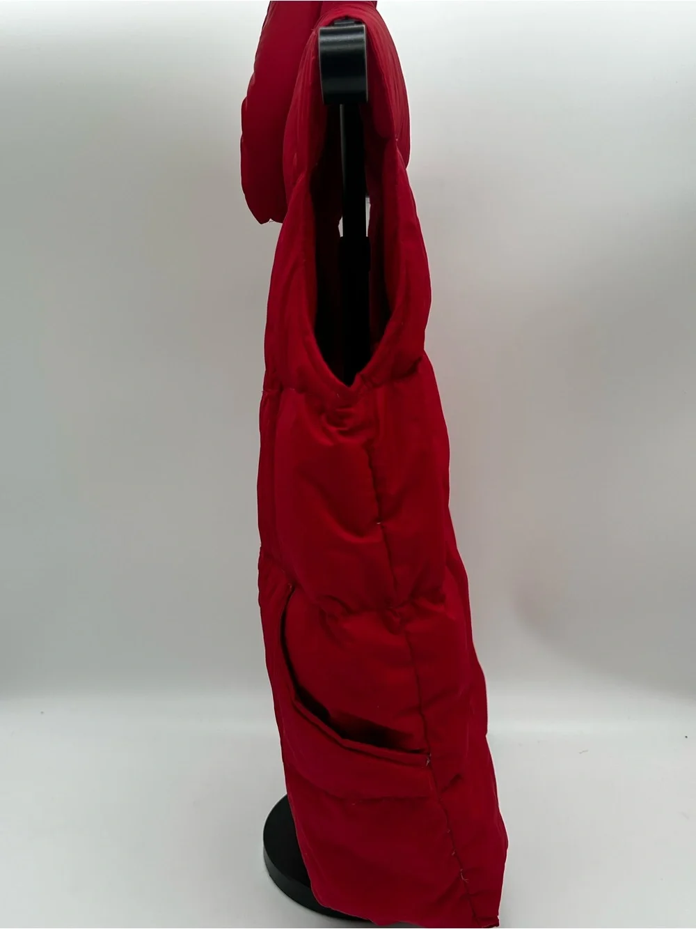 Lands' End Kids Red Quilted Puffer Vest Size Small 7-8